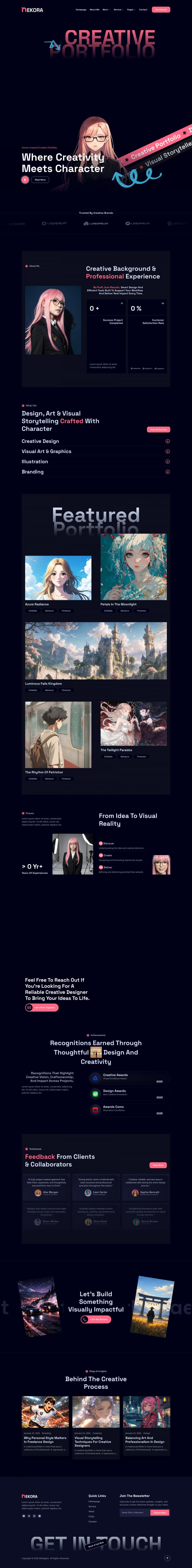 WordPress шаблон ThemeForest Nekora