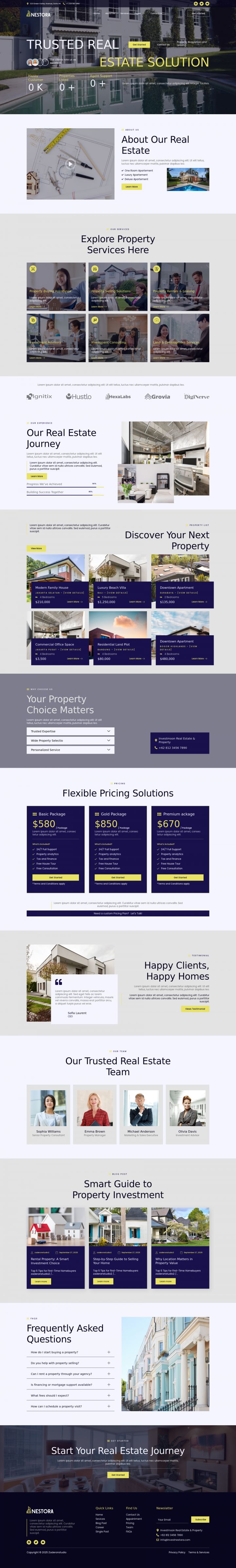WordPress шаблон ThemeForest Nestora