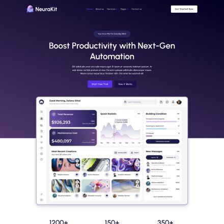 ThemeForest NeuraKit