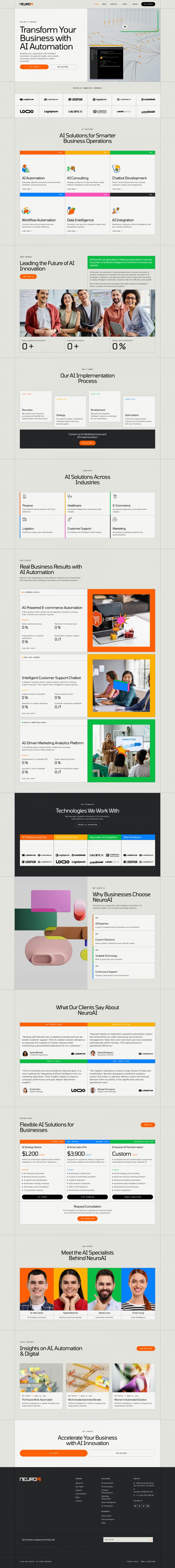 WordPress шаблон ThemeForest NeuroAI