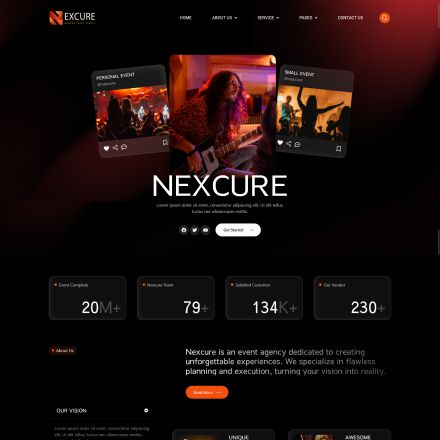 ThemeForest Nexcure