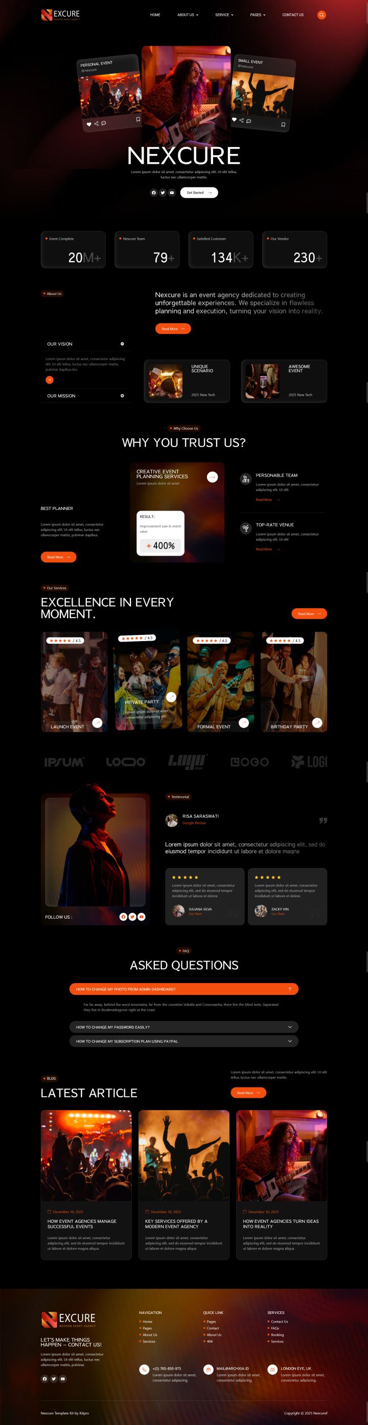 WordPress шаблон ThemeForest Nexcure