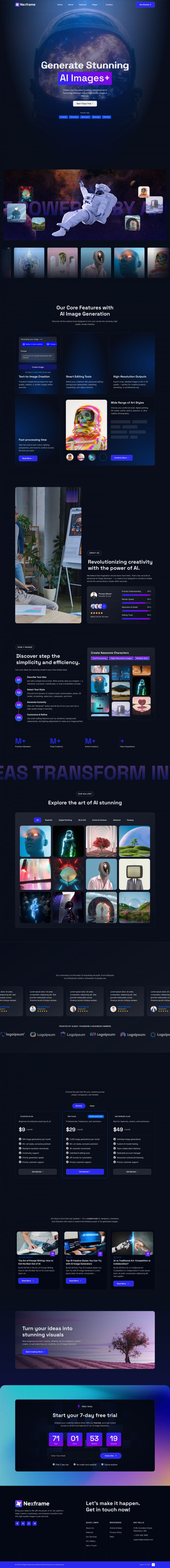 Шаблон ThemeForest Nexframe WordPress шаблон ThemeForest Nexframe