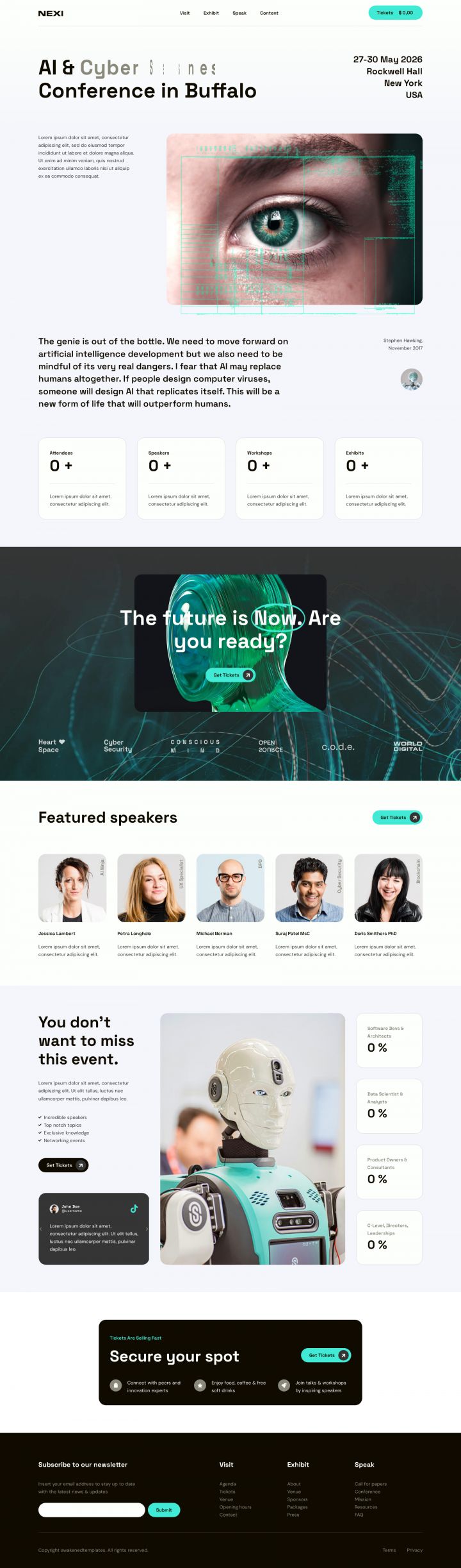 WordPress шаблон ThemeForest Nexi