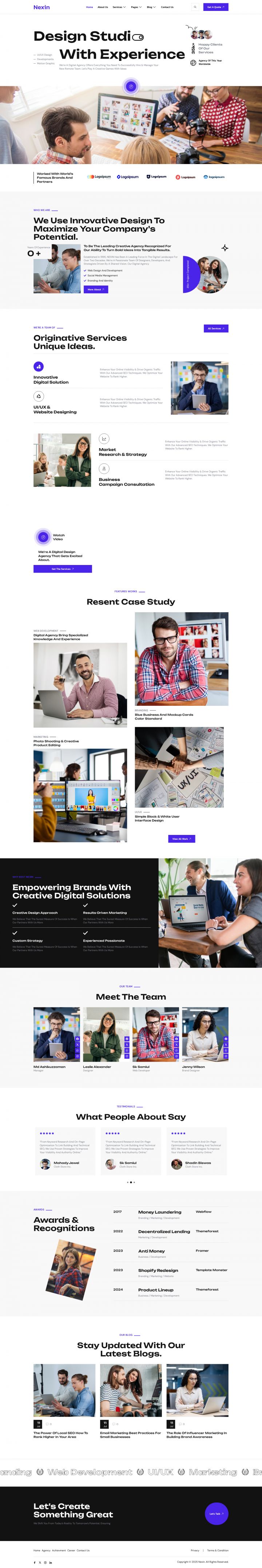 Шаблон ThemeForest Nexin WordPress шаблон ThemeForest Nexin