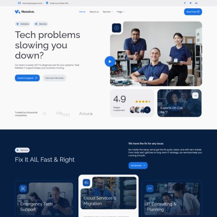 ThemeForest Nexolve