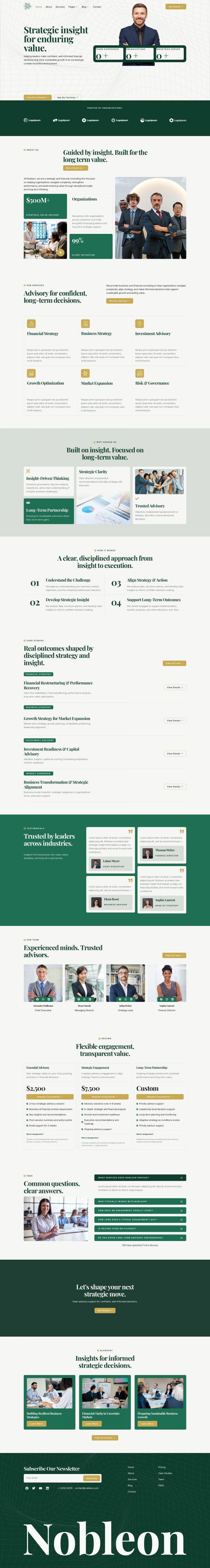 WordPress шаблон ThemeForest Nobleon