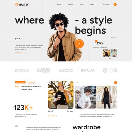 ThemeForest Noire