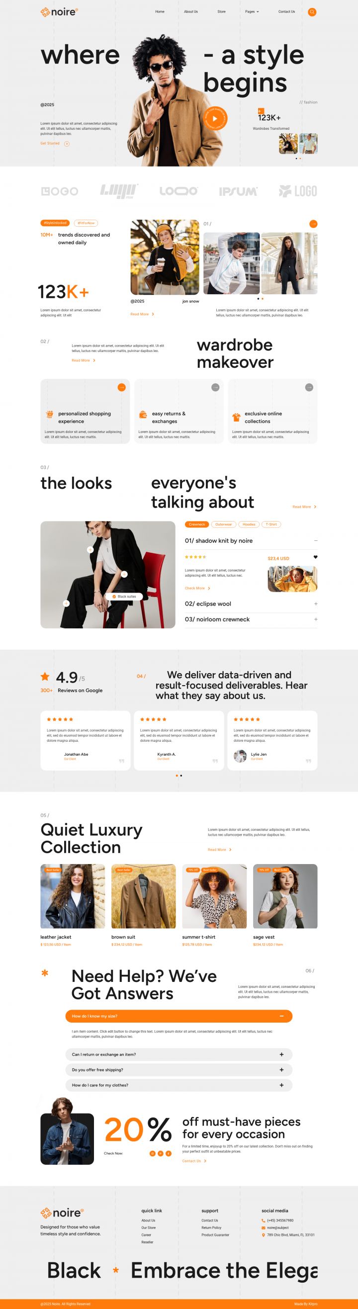 Шаблон ThemeForest Noire WordPress шаблон ThemeForest Noire