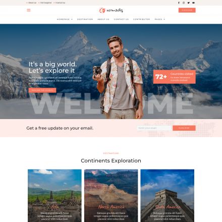 ThemeForest Nomadiq