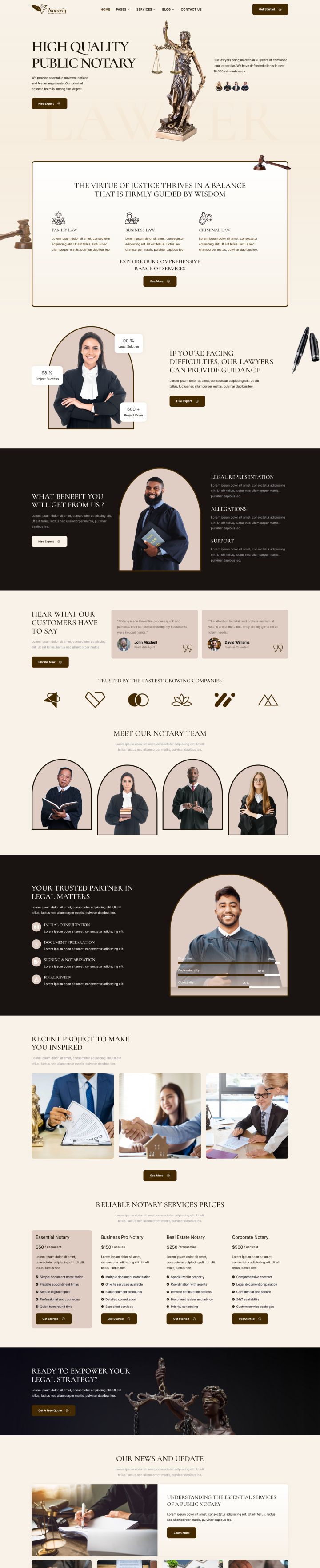 Шаблон ThemeForest Notariq WordPress шаблон ThemeForest Notariq