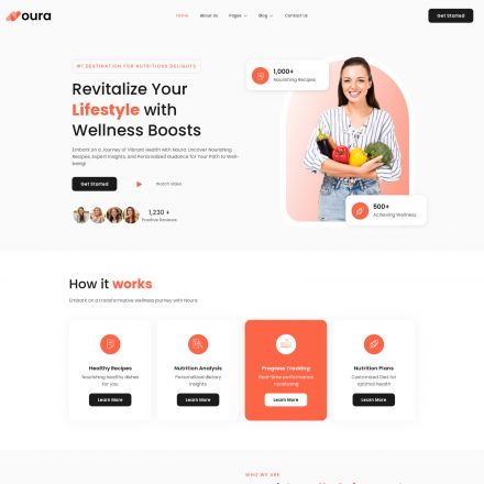 ThemeForest Noura
