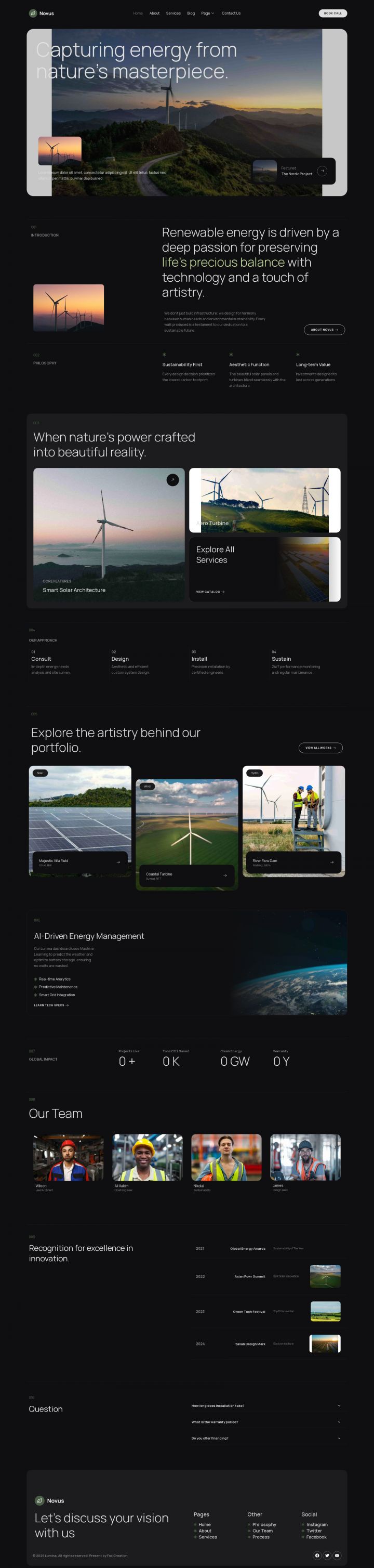 WordPress шаблон ThemeForest Novus