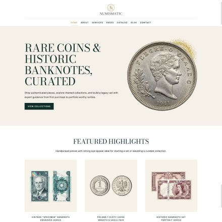 ThemeForest Numismatic