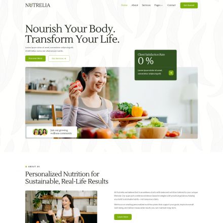 ThemeForest Nutrelia