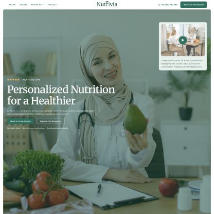 ThemeForest Nutrivia