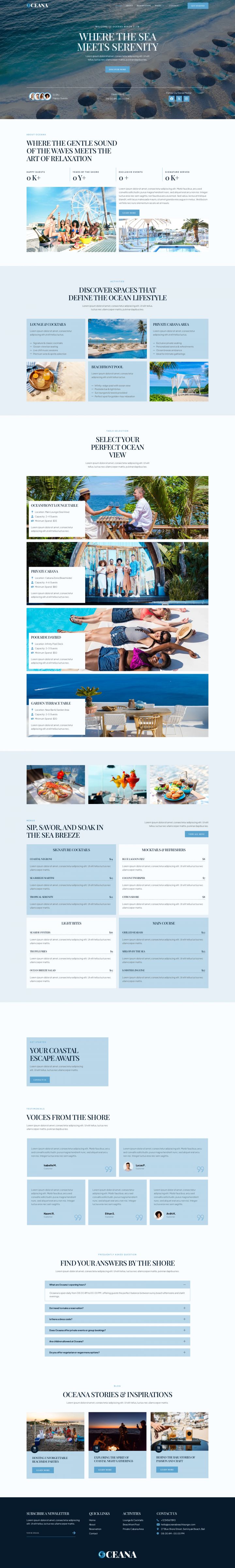 Шаблон ThemeForest Oceana WordPress шаблон ThemeForest Oceana