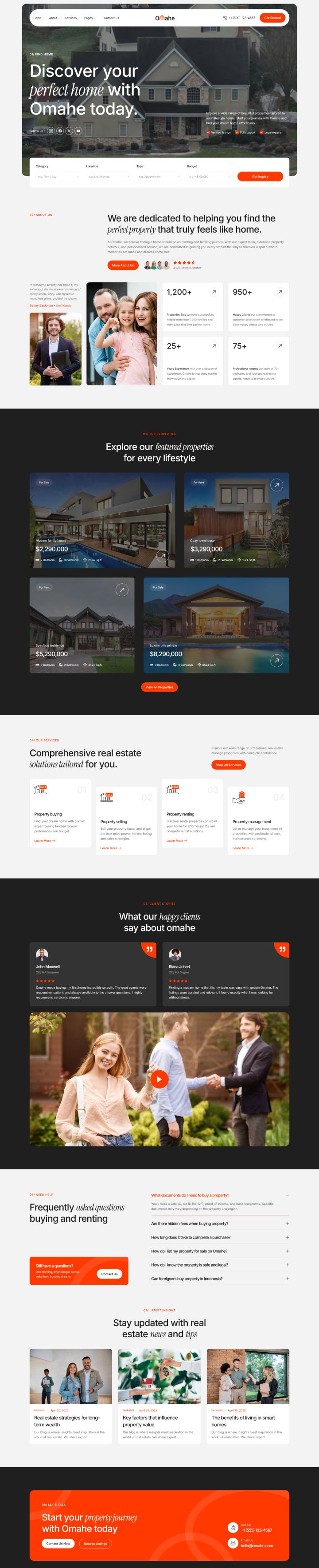 Шаблон ThemeForest Omahe WordPress шаблон ThemeForest Omahe