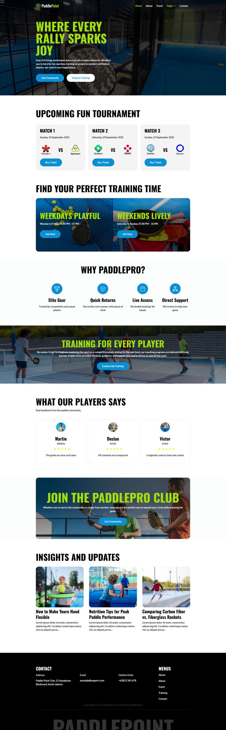 Шаблон ThemeForest PaddlePoint WordPress шаблон ThemeForest PaddlePoint