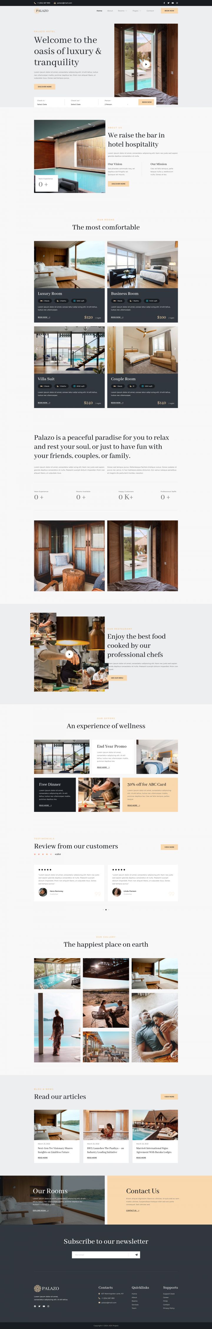 WordPress шаблон ThemeForest Palazo