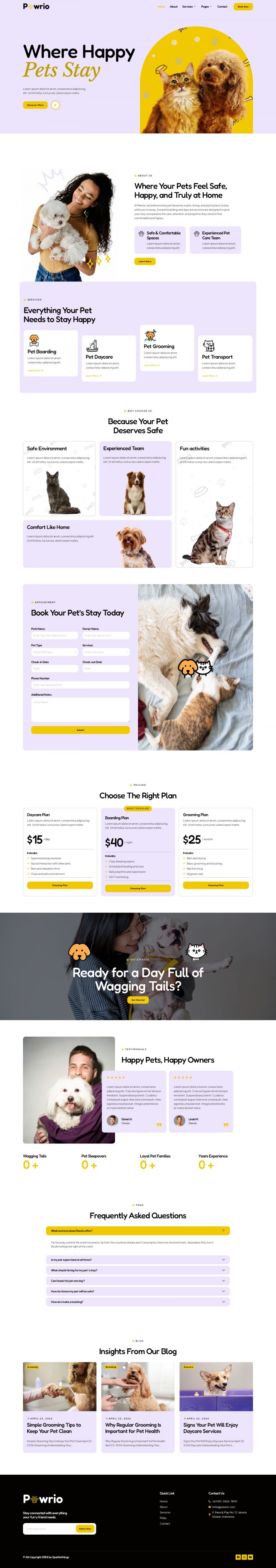 Шаблон ThemeForest Pawrio WordPress шаблон ThemeForest Pawrio