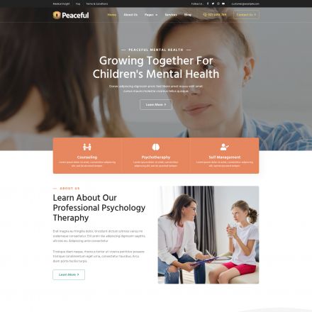 ThemeForest Peaceful