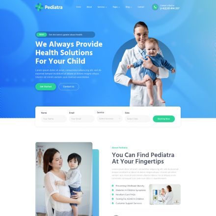 ThemeForest Pediatra