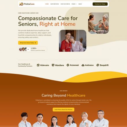 ThemeForest PelitaCare