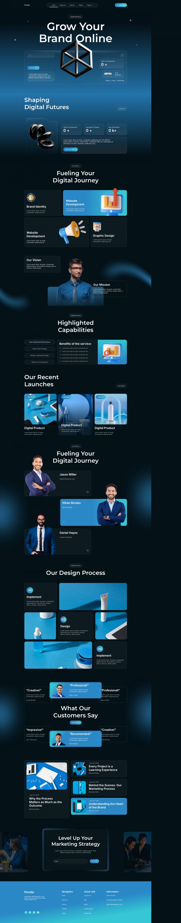 WordPress шаблон ThemeForest Penida