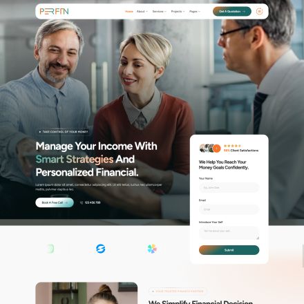 ThemeForest Perfin
