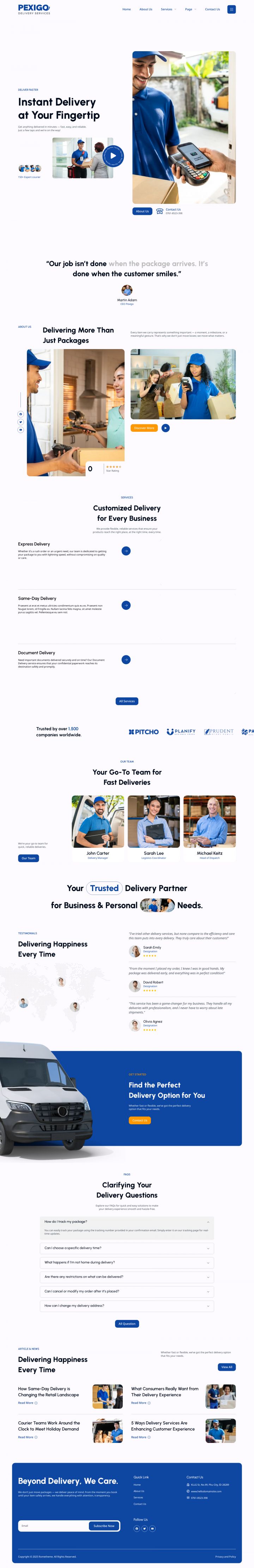 WordPress шаблон ThemeForest Pexigo