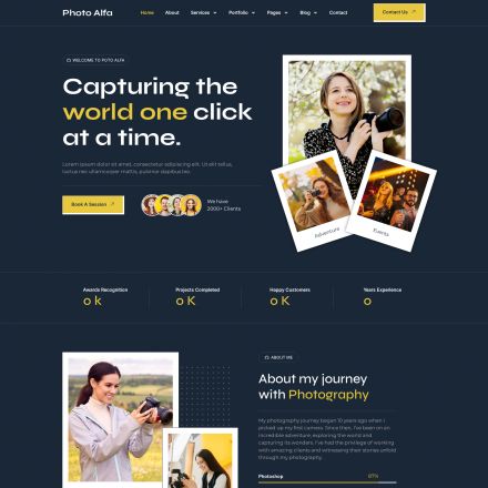 ThemeForest Photo Alfa
