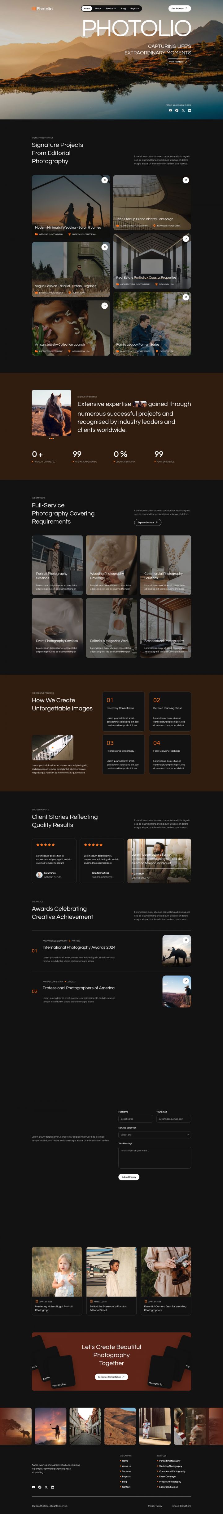 WordPress шаблон ThemeForest Photolio