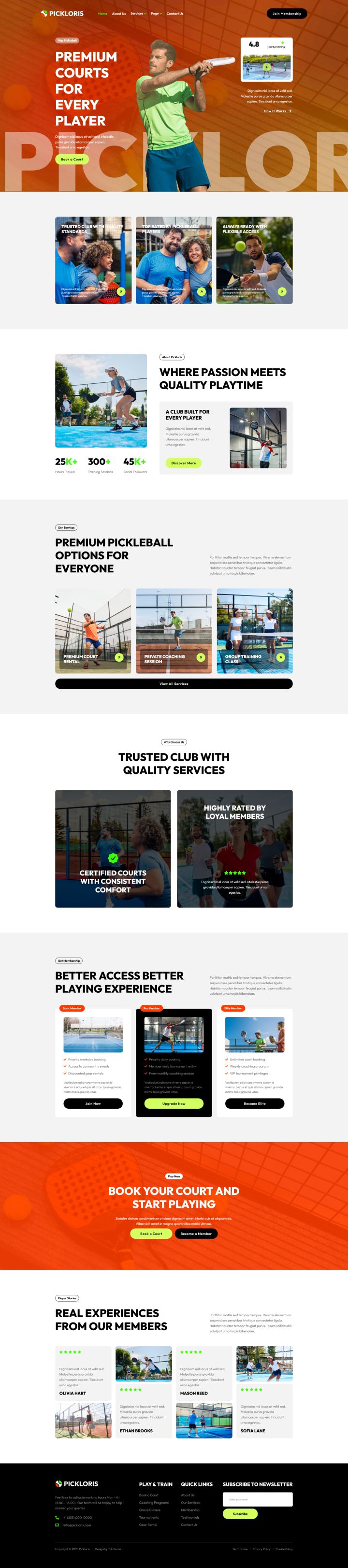 WordPress шаблон ThemeForest Pickloris