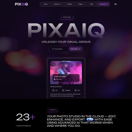 ThemeForest Pixaiq