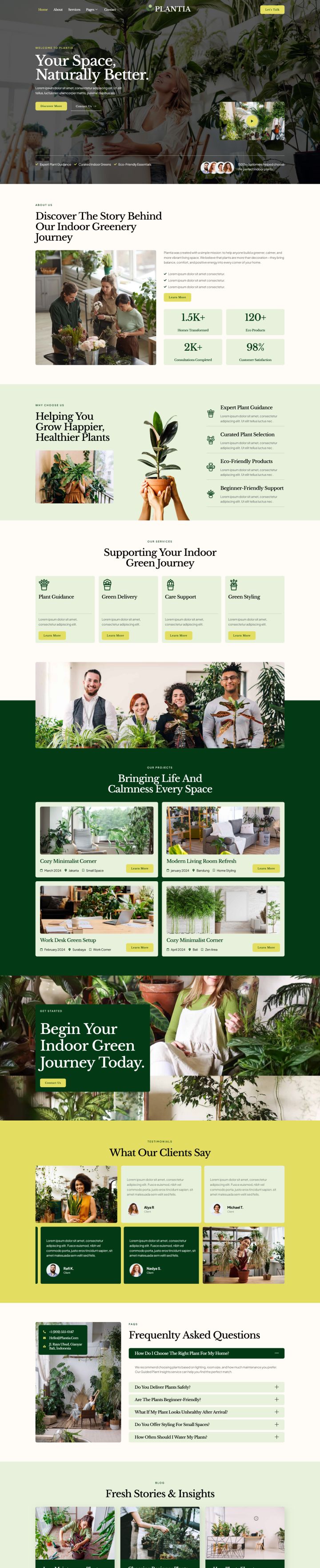 Шаблон ThemeForest Plantia WordPress шаблон ThemeForest Plantia