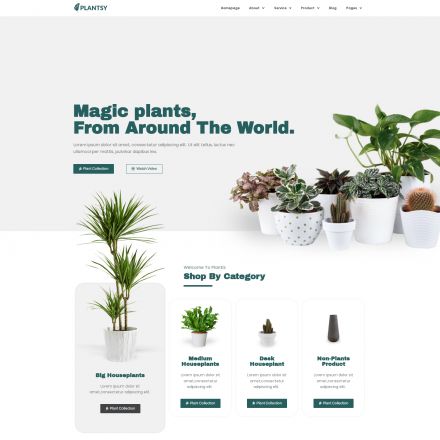 ThemeForest Plantsy