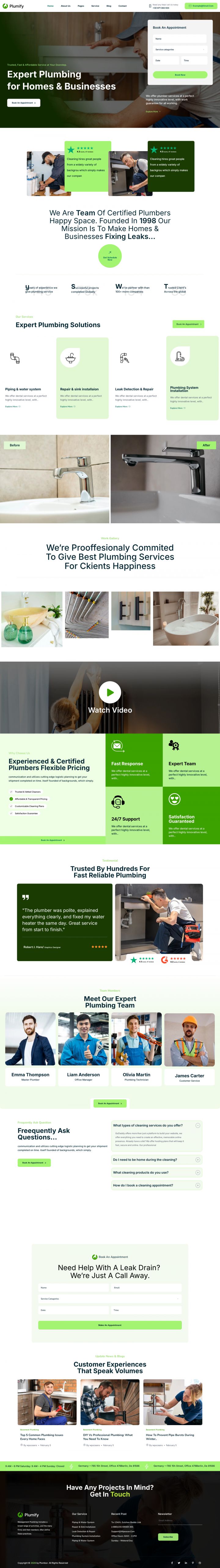 WordPress шаблон ThemeForest Plumify