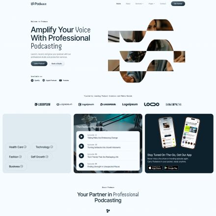 ThemeForest Podwave