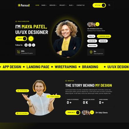 ThemeForest PortfolioX