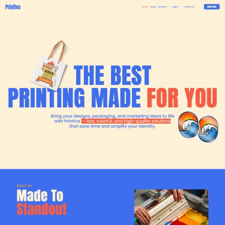 ThemeForest Printiva