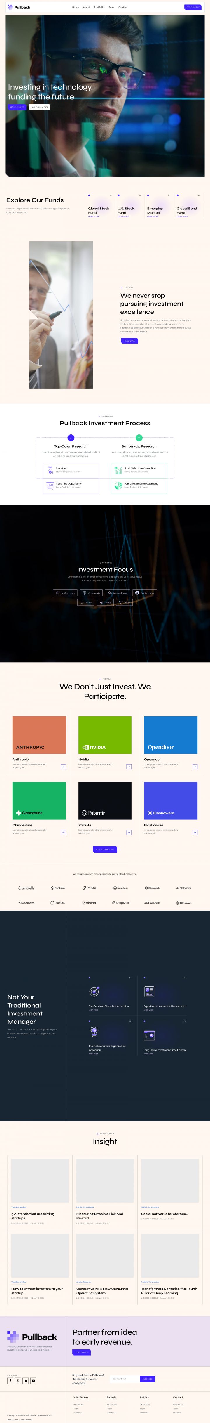 WordPress шаблон ThemeForest Pullback