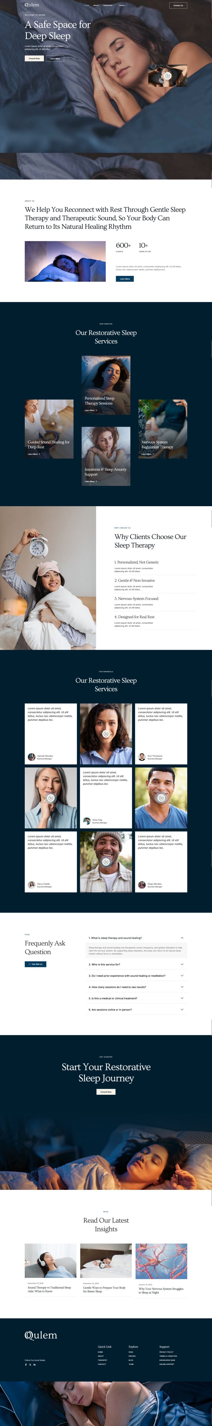 WordPress шаблон ThemeForest Qulem