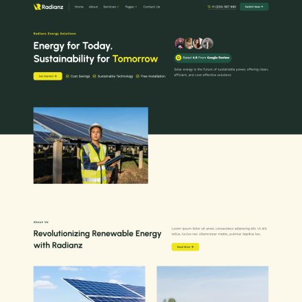 ThemeForest Radianz