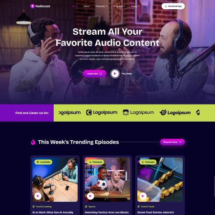 ThemeForest Radiocast
