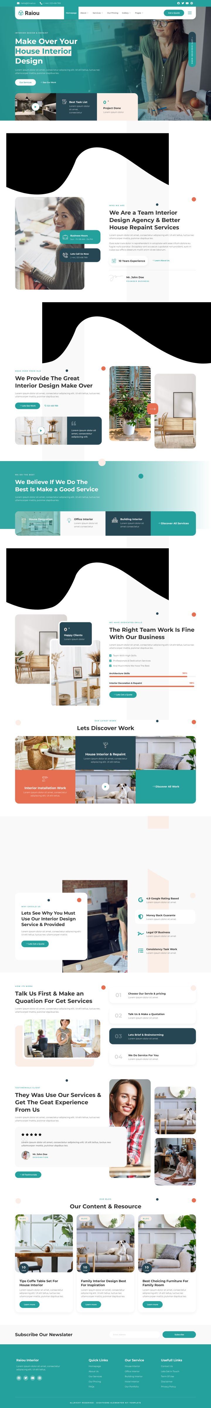 WordPress шаблон ThemeForest Raiou
