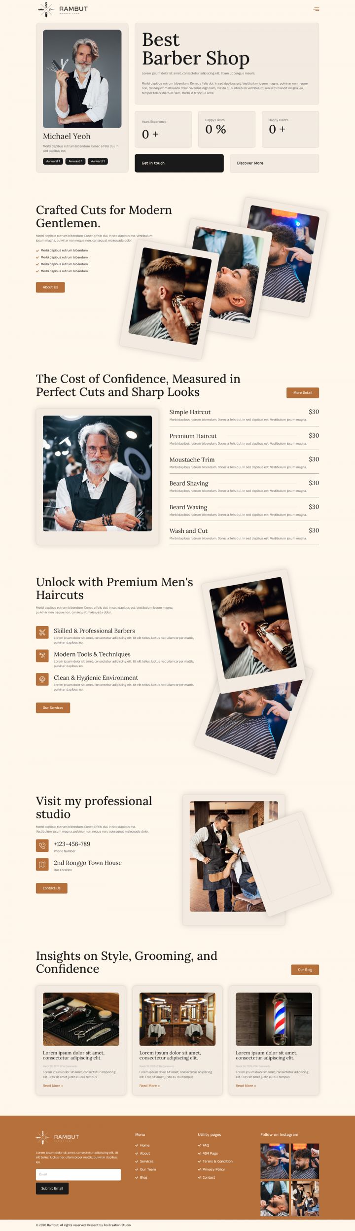 Шаблон ThemeForest Rambut WordPress шаблон ThemeForest Rambut
