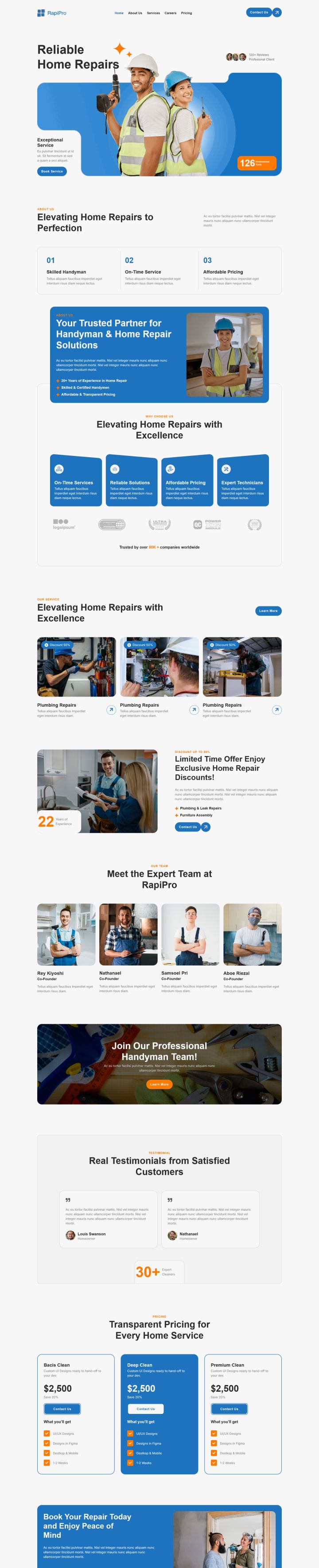 Шаблон ThemeForest Rapipro WordPress шаблон ThemeForest Rapipro