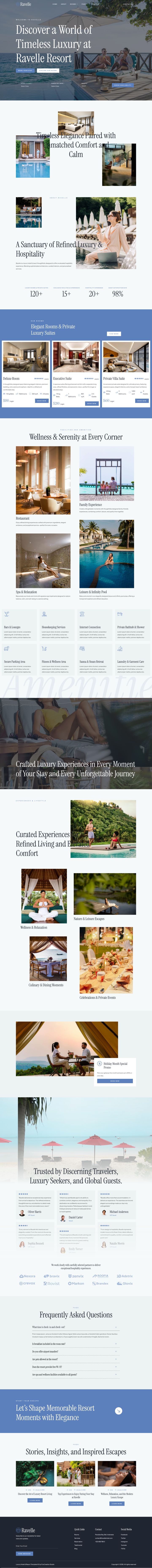 WordPress шаблон ThemeForest Ravelle