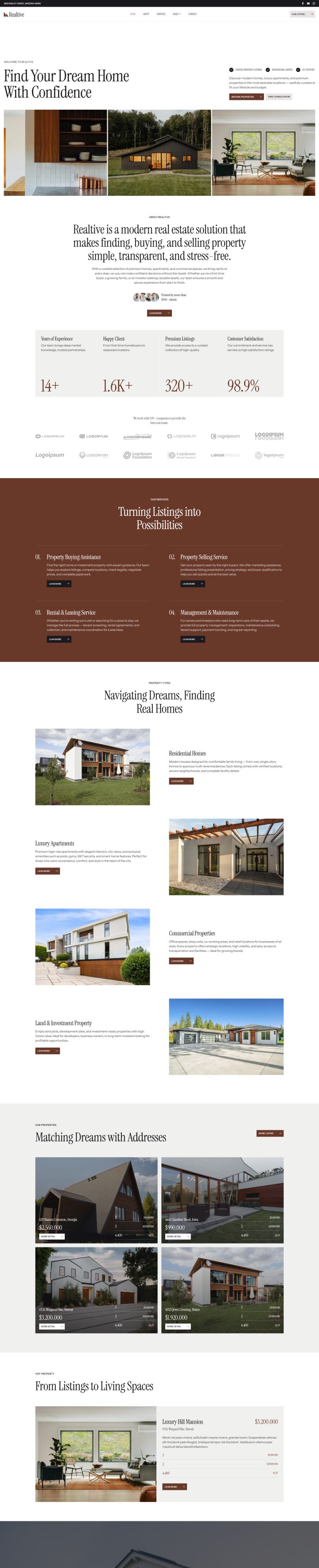 Шаблон ThemeForest Realtive WordPress шаблон ThemeForest Realtive